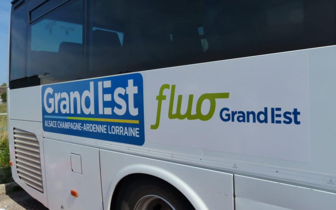 Service de transport à la demande Fluo Grand ESt